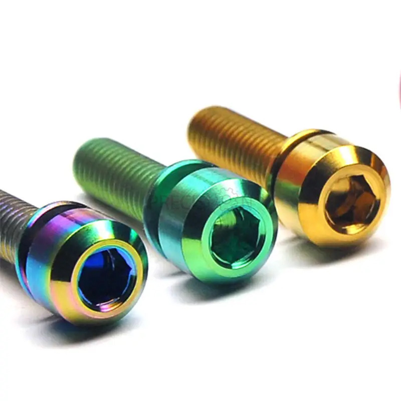 Titanium BMX Stem Bolts M5x18mm