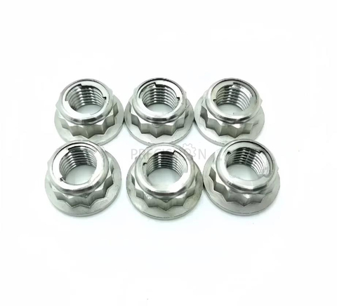 网址-------Titanium 12 Point Flange Lock Nuts