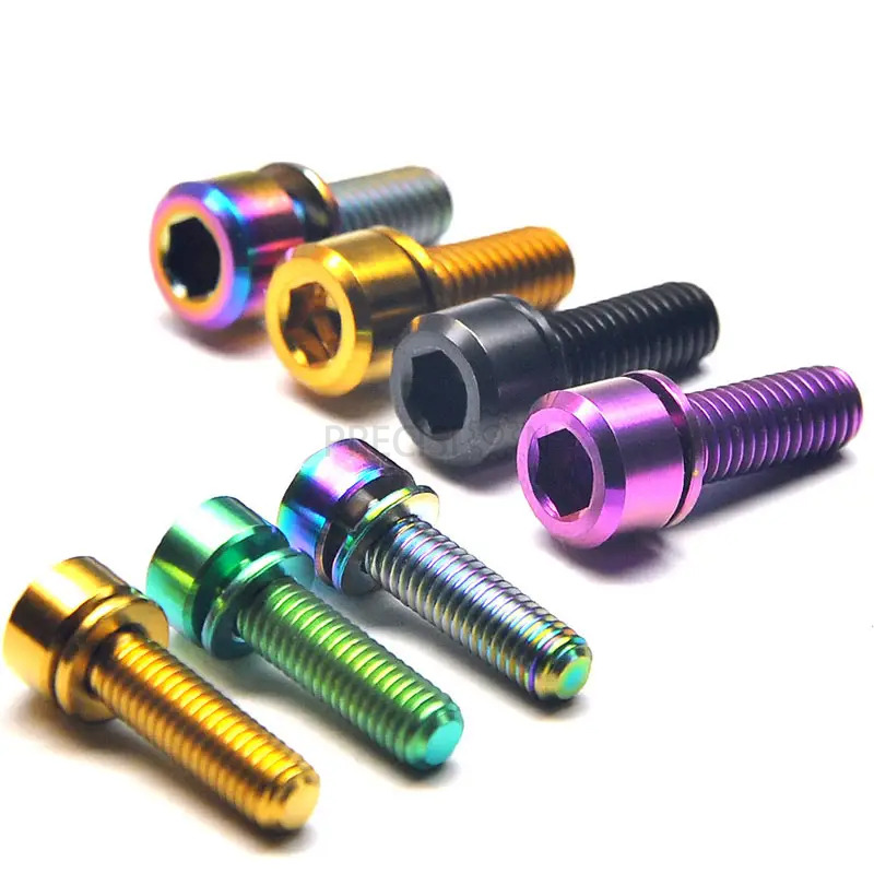 Titanium BMX Stem Bolts M5x18mm