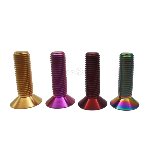 Titanium Bottle Cage Bolts M5x12mm