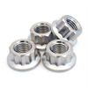 网址-------Titanium 12 Point Flange Sprocket Nuts