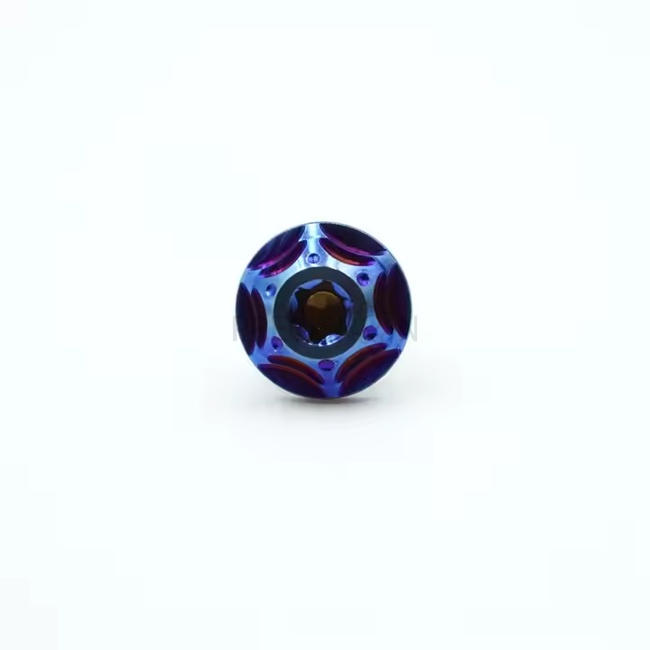 Titanium Motorcycle Brake Disc Bolts M8