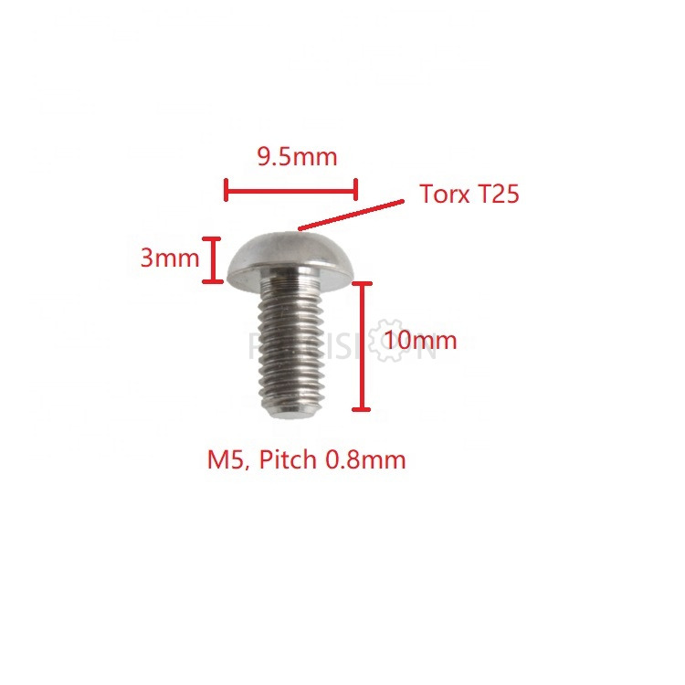 网址-------Titanium Button Head Screws