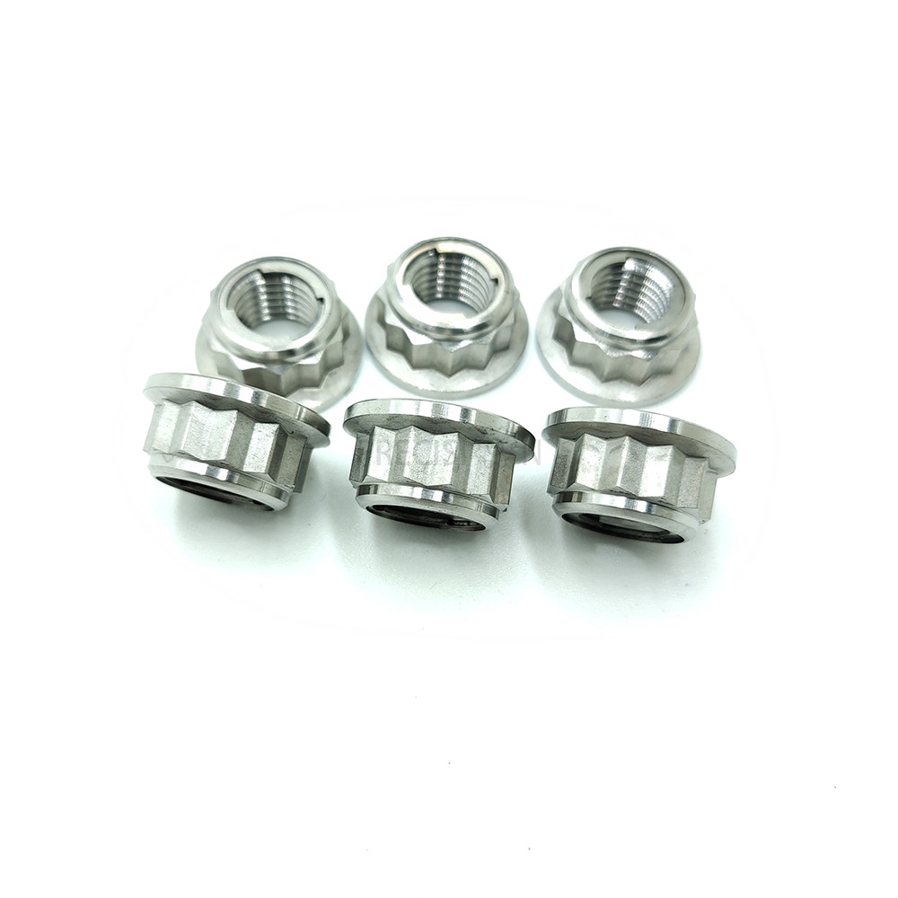 网址-------Titanium 12 Point Flange Lock Nuts
