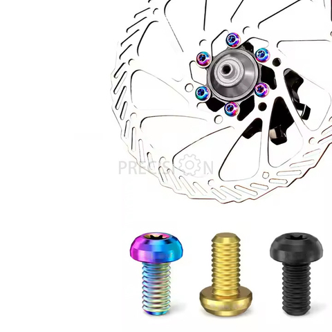 Titanium Rotor Bolts M5x10mm