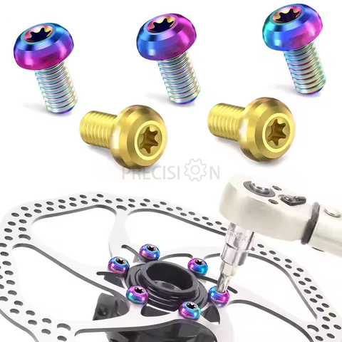 Titanium Rotor Bolts M5x10mm