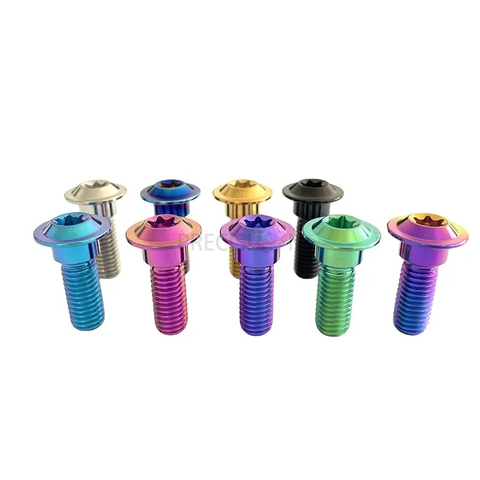 Titanium Motorcycle Brake Rotor Bolts M8