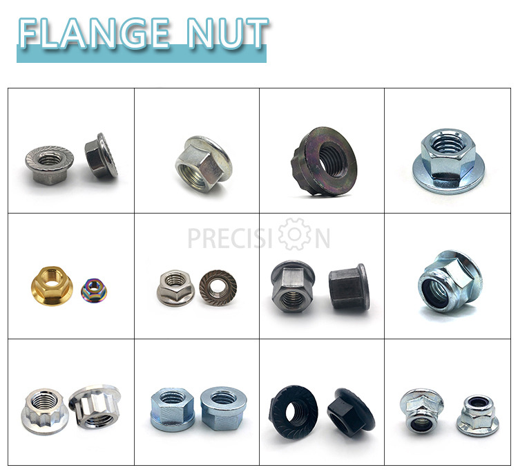 网址-------Titanium Hex Flange Nuts